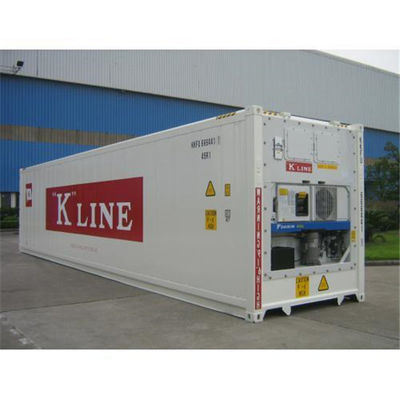 Chiny Używane kontenery chłodnicze do kontenerów / lodówek Ładowność 22000kg Objętość 28cbm dostawca